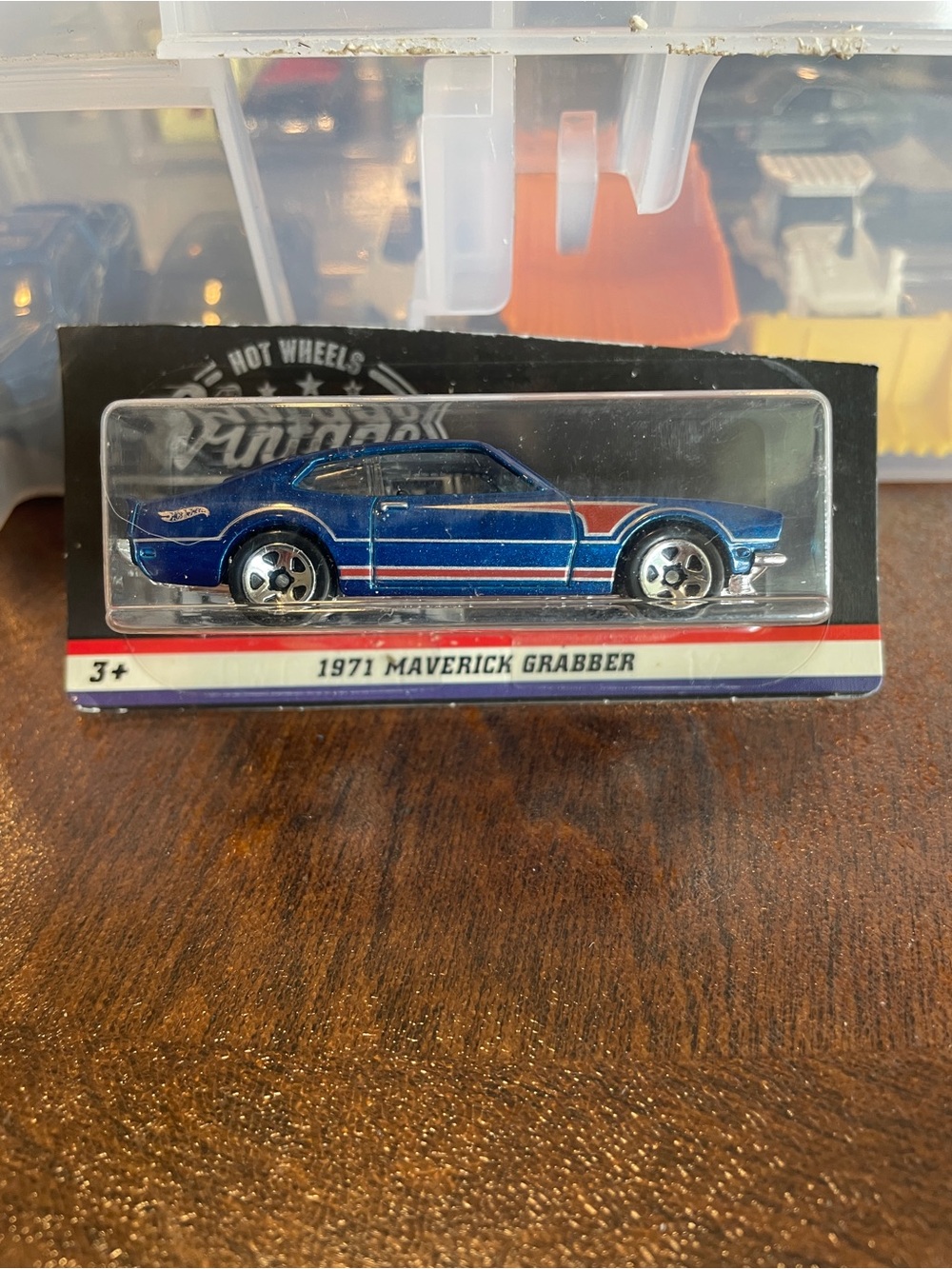Hot Wheels Maverick Grabber HW American Muscle 1:64 Diecast Car Blue